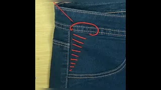 How to Alter Jeans 👖 waist