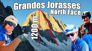 Our Biggest Adventure! The Walker Spur on the North Face of the Grandes Jorasses 4208m