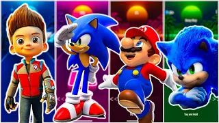 Shadow 🆚 Sonic 🆚 Ryder Paw Patrol 🆚 Miles Prower Teilz 🎶 Who Is Best? #sonic #memes