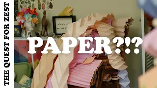 Paper Comes Alive: Dive into the Magical World of Amanda Witucki's Paper Artistry in this Mini Doc!