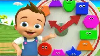 Colors & Shapes for Children to Learn with Little Baby Fun Play Toy Shapes 3D Kids Educational