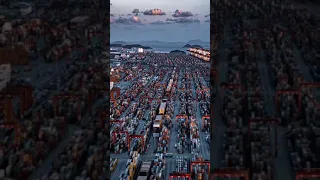 maior porto do mundo (china)