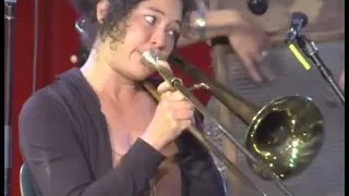 Shaye Cohn plays trombone