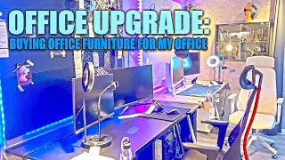 Upgrading My Office Vlog Haul: Buying New Office Furniture