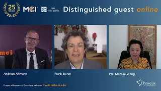 MCI | Distinguished Guest Live Talk | Frank Sieren