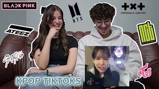 First Time watching KPOP TIKTOKS Compilation