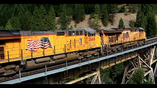 4K UHD: Trains in Northern California Vol. 5 Featuring: UP's Feather River Route!