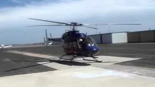 Air Evac LifeStar 3 Bell 407 startup
