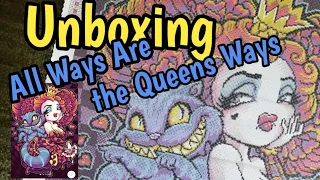 Unboxing || "All Ways Are the Queens Ways" by Diamond Art Club || Such a fun diamond painting! 💛