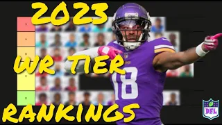 2023 WR Tier Rankings (no rookies) | Post Free Agency | Before OBJ signing with Ravens - DFL