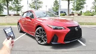 2022 Lexus IS 350 F Sport: Start Up, Exhaust, Test Drive, POV and Review