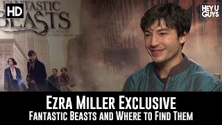 Ezra Miller Fantastic Beasts and Where to Find Them Exclusive Interview