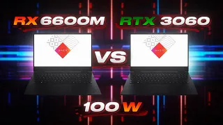 ОПТИМАЛЬНАЯ ВИДЕОКАРТА ДЛЯ НОУТБУКА? RX 6600M VS RTX 3060