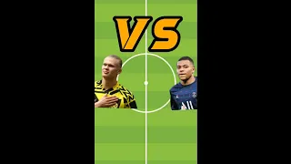 Haaland vs Mbappé. Who is the goat? 🐐 #shorts #mbappe #haaland| HitherFLX