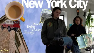 IT’S A DANG READING VLOG: Apartments, Spring in NYC, taxes & American Classics