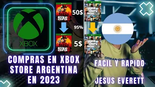 COMO REALIZAR COMPRAS EN LA XBOX STORE ARGENTINA - Fácil y rápido en 2023 / Jesus Everett
