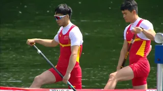 2019 ICF Canoe Sprint World Cup 2 Duisburg Germany C2 500 m men Final A