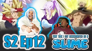Guess Who's ALSO BACK!!!! That Time I Got Reincarnated As A Slime Reaction Season 2 Episode 12