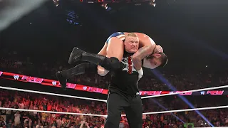 Brock Lesnar Brutally Attacks CM Punk | Full ᴴᴰ 1080i