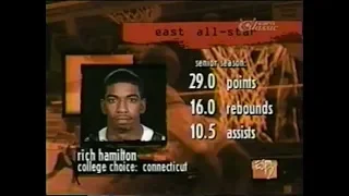 Richard Hamilton's First Two Dunks at the Palace of Auburn Hills (1996)