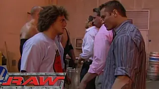 Team Smackdown and Team Raw Confront Eachother RAW Nov 21,2005