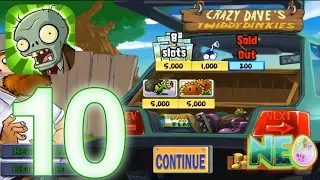 Plants vs. Zombies: Gameplay Walkthrough Part 10 - LEVEL 3.4 - 3.5 COMPLETED (iOS Android)