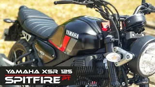 Yamaha XSR 125 ★ Review & TestRide ★ ENGLISH