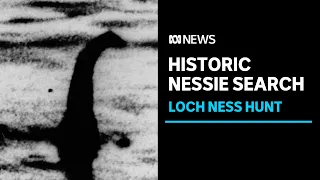 Hundreds search Loch Ness for mythical creature | ABC News