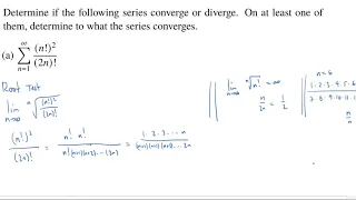 Proving Series Convergence with the Root Test...Or Not