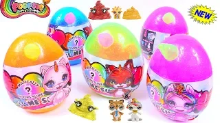 НОВАЯ ЦВЕТНАЯ ЕДИНОРОЖКА СЛАЙМ MINI BABY UNICORN SURPRISE POOPSIE SLIME Sparkly Critters Распаковка