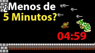 Como terminar Super Mario Bros. en menos de 5 minutos