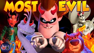 Every PIXAR Villain: Evil to Most Evil