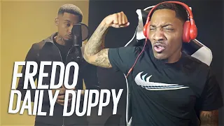 AMERICAN REACTS TO UK RAPPER🇬🇧 - FREDO - Daily Duppy | (REACTION!!!)