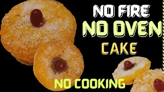 No Fire No Oven No Cooking,Delicious Cake recipe | 5 Min Cooking Recipe | Soft,Fluffy Bread Dessert