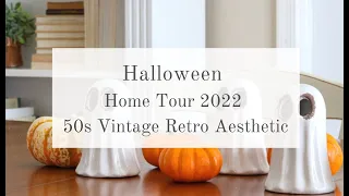 Halloween Home Tour 2022 | Retro, Vintage, Whimsical, 50s Beistle Inspired
