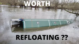 NARROWBOAT | Would you refloat this?? A very sad sight! | Episode 42