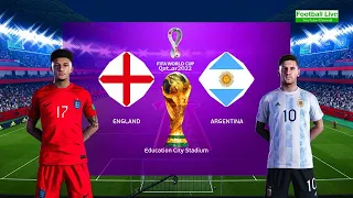 FIFA 23 - Argentina vs. England - World Cup 2022 Final Match | PS5™