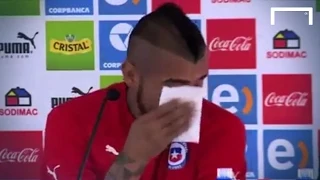 Emotional Vidal cries during crash apology