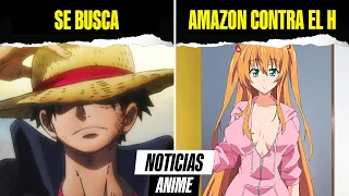 JAPON busca a un criminal llamado Luffy, Amazon empieza a ir contra el H - NOTICIAS ANIME