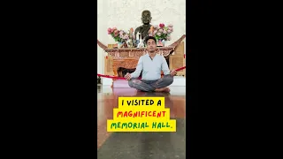 #016 I Visited A Magnificent Memorial Hall In Nalanda. #100daysofdreaming  #shorts #history #viral