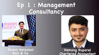 Ep 1: Management Consultancy | Divesh Harpalani | Non-traditional fields CA