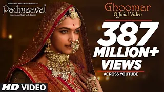 Ghoomar|Ghoomar Song|Padmaavat|Shahid Kapoor, Deepika Padukone|Shreya Ghoshal|New Hindi Songs