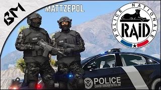 GTA 5 ONLINE RP - Le RAID - Multijoueur avec MattZepol - Patrouille 12