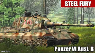 Steel Fury Panzer VI Ausf. B Tiger II Konigstiger Vs Sherman M4A2/M4A1