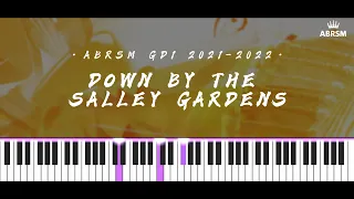 ABRSM Piano G1 / B3 Down by the Salley Garden / 4 Tempo Synthesia Tutorial