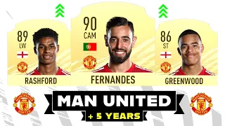 FIFA 21 | THIS IS HOW MANCHESTER UNITED WILL LOOK IN 5 YEARS 😱🔥 FT. BRUNO FERNANDES & RASHFORD ✅