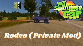 My Summer Car: Rodeo (Private Mod)   #mysummercar