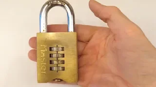 Decoding: Masterlock 651 EURD Brass Combination Padlock