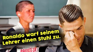 Cristiano Ronaldo ist in der Schule gedemütigt worden, aber jetzt...