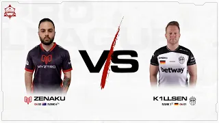 ZenAku vs k1llsen - Quake Pro League - Week 9